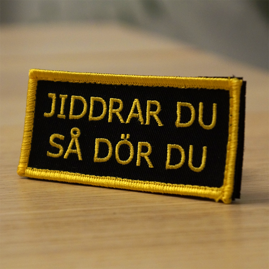 Jiddrar du så dör du